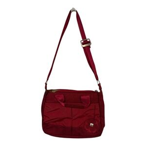 Haiku To-Go Convertible Laptop Messenger Bag Red NWT Eco Crossbody